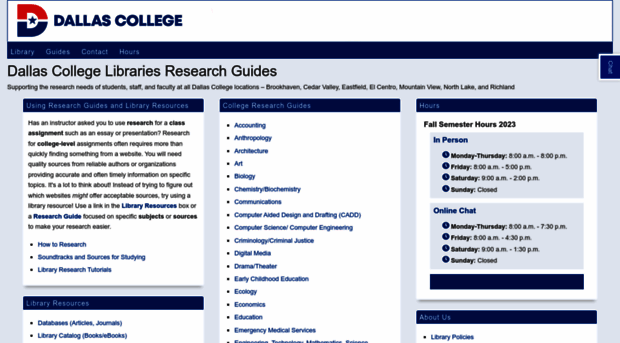 libguides.dcccd.edu