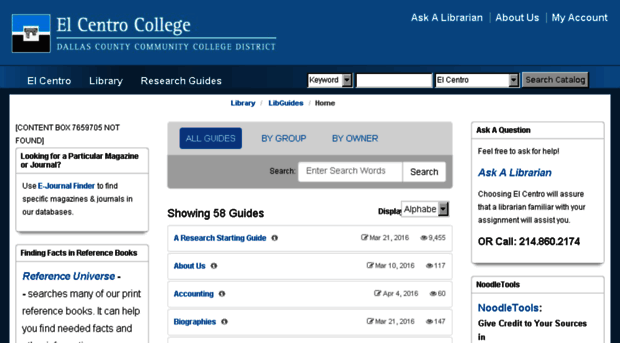 libguides.elcentrocollege.edu