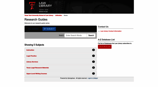 libguides.law.ttu.edu