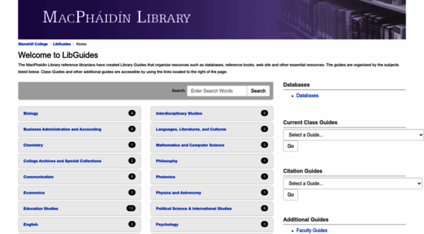 libguides.stonehill.edu