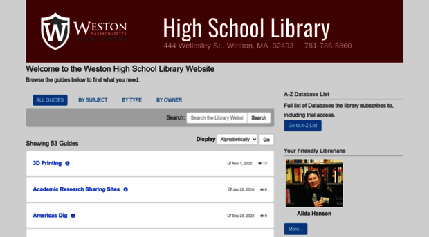 libguides.weston.org