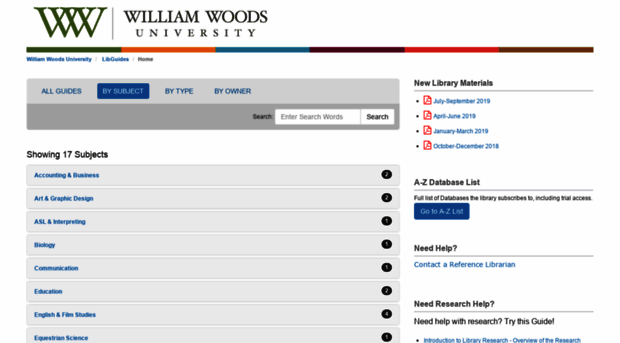 libguides.williamwoods.edu