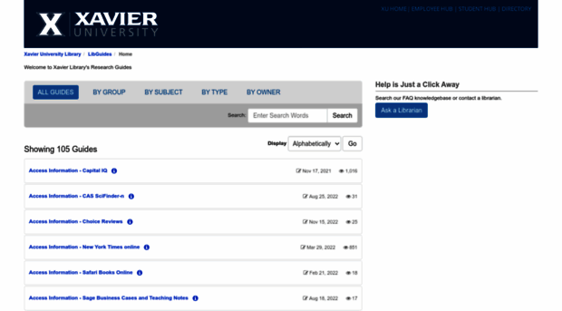 libguides.xavier.edu