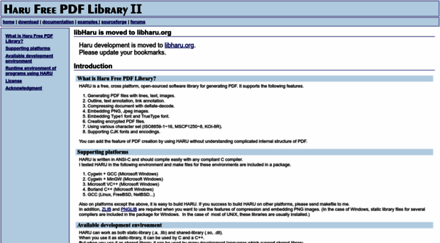 libharu.sourceforge.net