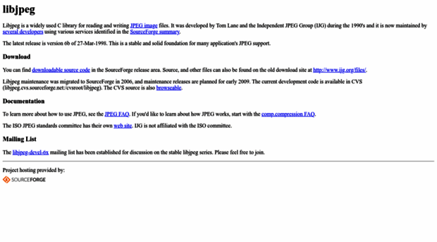 libjpeg.sourceforge.net