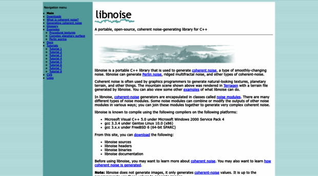 libnoise.sourceforge.net