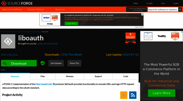 liboauth.sourceforge.net