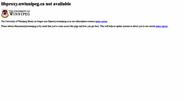 libproxy.uwinnipeg.ca