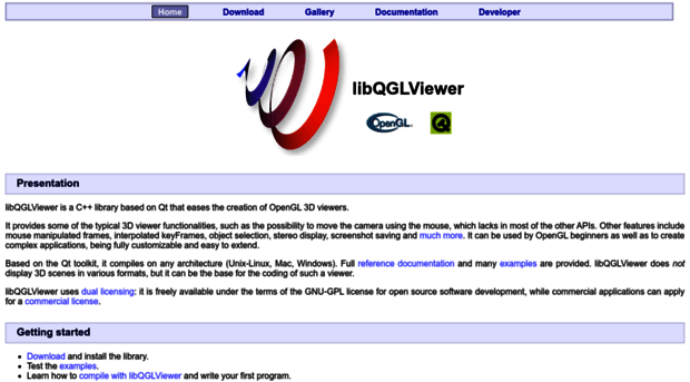 libqglviewer.com