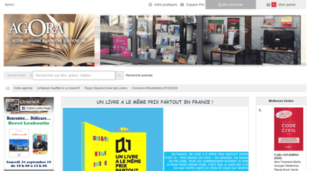 librairie-agora.com