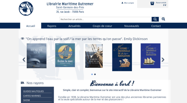 librairie-maritime.com