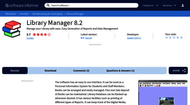 library-manager.informer.com