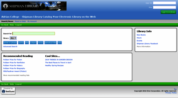 library.adrian.edu