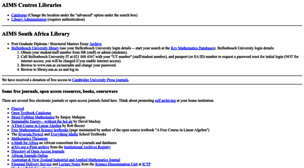 library.aims.ac.za