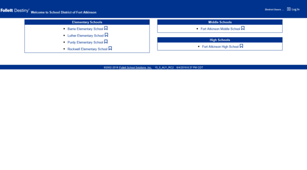 library.fortschools.org