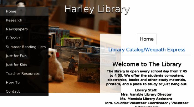 library.harleyschool.org