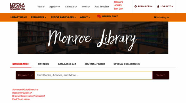 library.loyno.edu