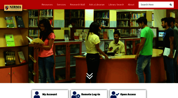 library.nirmauni.ac.in