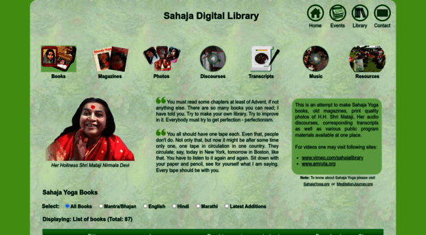 library.sahajaworld.org