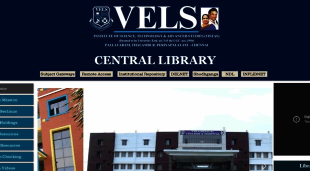 library.velsuniv.ac.in