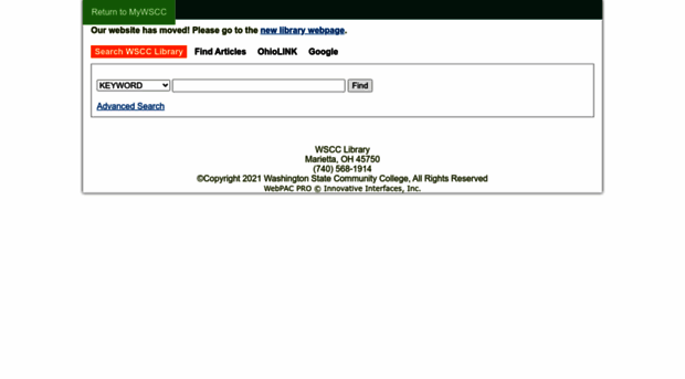 library.wscc.edu