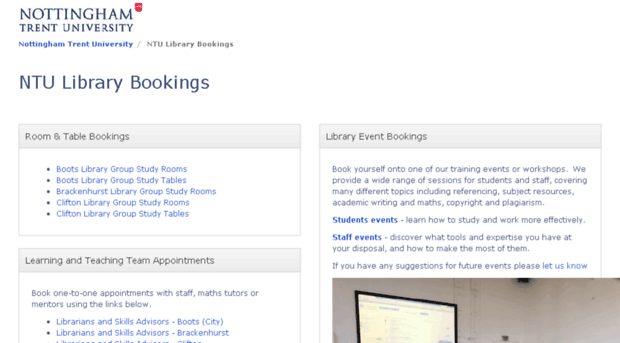 librarybookings.ntu.ac.uk