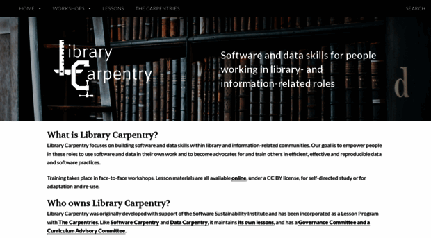 librarycarpentry.org