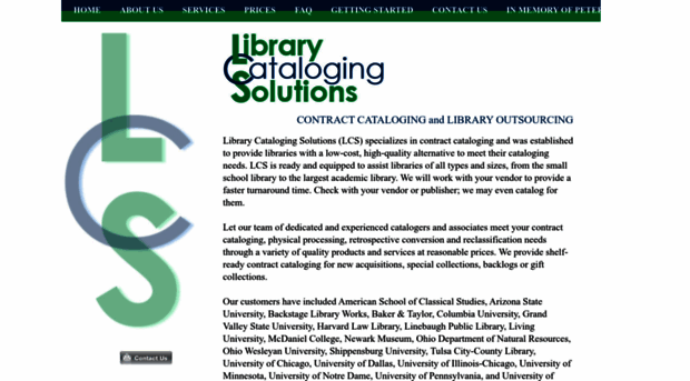 librarycatalogingsolutions.com