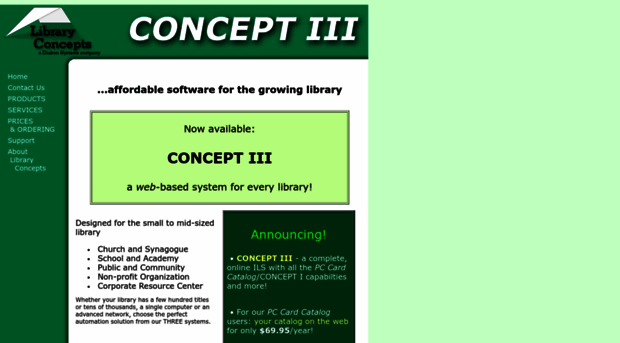 libraryconcepts.com