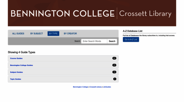 libraryguides.bennington.edu