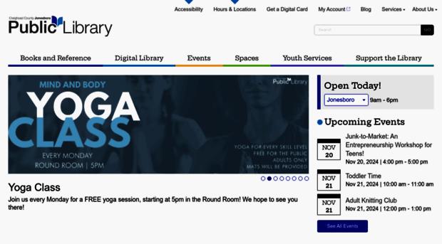 libraryinjonesboro.org