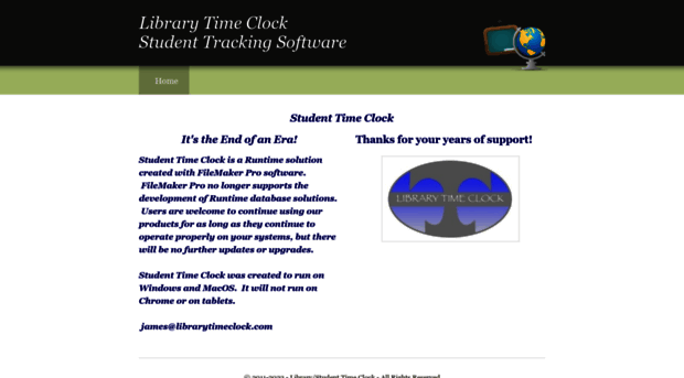 librarytimeclock.com