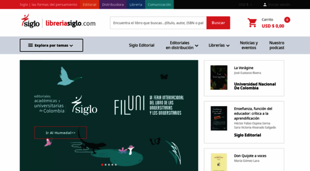 libreriasiglo.com