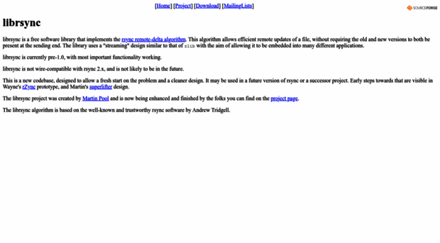 librsync.sourceforge.net