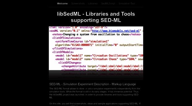 libsedml.sourceforge.net