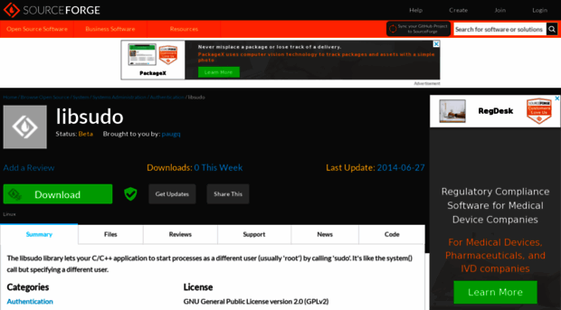 libsudo.sourceforge.net