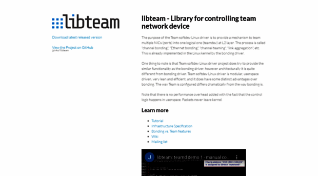 libteam.org