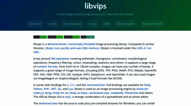 libvips.org