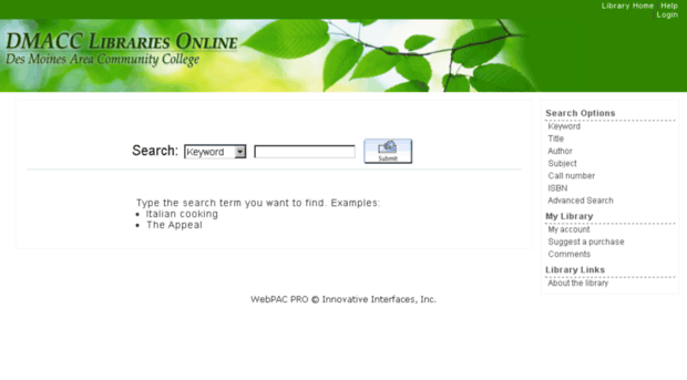 libweb.dmacc.edu