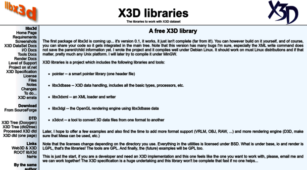 libx3d.sourceforge.net