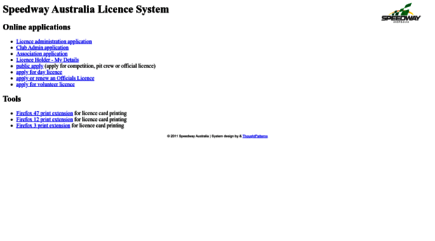 licences.speedwayaustralia.net.au