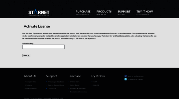 license.starnet.com