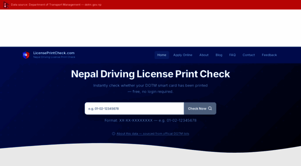 licenseprintcheck.com