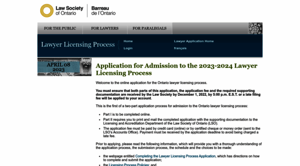 licensingprocess.lso.ca