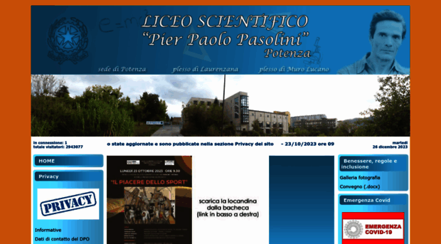 liceoscientificopasolinipz.scuolainfo.it