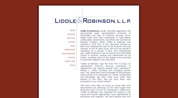 liddlerobinson.com