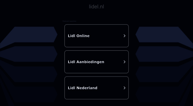 lidel.nl