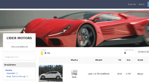 lidermotors.sahibinden.com