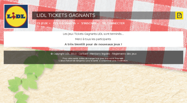 lidl-tickets-gagnants.fr