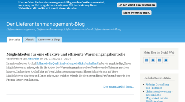 lieferantenmanagement-blog.de